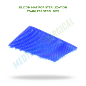 <b>Silicon</b> Sterilization <b>Mat</b> Medical Grade Surgical Instrument Tray <b>Mat</b> Neuro Spine Surgery Instrument Protection Use - Product Image 2