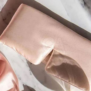 2026 Soft <b>Light</b> Blocking Design Luxury Silk Eye <b>Cover</b> for Women Silk Eye <b>Cover</b> for Sleeping - Product Image 6