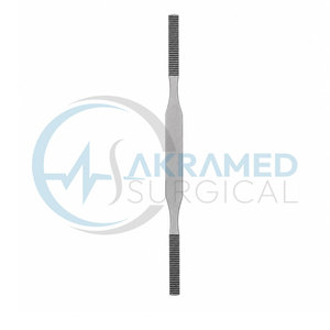 Kit d'instruments de rhinoplastie chirurgicaux double face Akramed Premium en acier inoxydable pour la conservation, certifié CE - Product Image 1