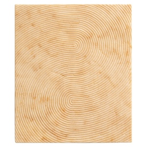 Décoration murale en bois 3D en relief, motif feuille artisanal avec détails fins, texture naturelle, décoration intérieure - Product Image 1