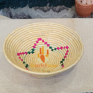 Cesta Ovalada Abierta de Hierba Moonj Natural para Cocina Theperfectbazaar - Ecológica, Duradera, Mini, Multiusos, Uttar Pradesh - Product Image 4