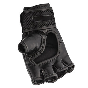 ถุงมือ MMA หนัง PU แบบมืออาชีพ ออกแบบโลโก้ได้ตามต้องการ ดีไซน์ใหม่สำหรับฝึกซ้อมมวย ระบายอากาศได้ดี ซับเหงื่อ ปิดด้วยแถบตีนตุ๊กแก - Product Image 5