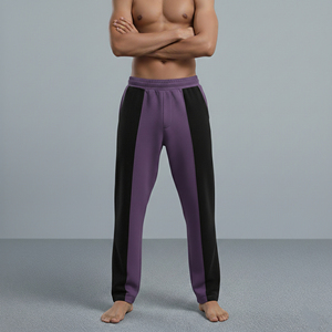 Pantalones Deportivos Holgados de Lujo para Hombre, Pantalones Casuales de Pierna Ancha de Algodón Premium - Product Image 6
