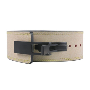 Nuevo Cinturón de Levantamiento de Pesas de Cuero Vacuno Personalizado al por Mayor, 10 mm, Liberación Rápida, Antideslizante, Unisex, Seguro para Fitness, con OEM - Product Image 1