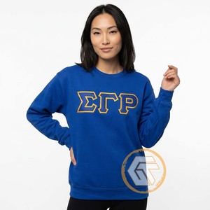 เสื้อผ้าสตรีกรีกคุณภาพสูงแบบกำหนดเอง ปักลาย Sigma Gamma Rho สำหรับฤดูหนาว ผ้าฝ้ายฟลีซเนื้อนุ่ม เป็นมิตรกับสิ่งแวดล้อม สำหรับชมรมนักศึกษาหญิง - Product Image 3