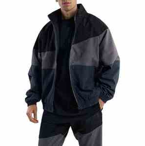Survêtement de sport unisexe personnalisé coupe-vent d'hiver style urbain pour homme - Product Image 1