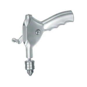 Ensemble d'instruments chirurgicaux orthopédiques de précision, fraise à os, perceuse manuelle, conception ergonomique légère, acier inoxydable - Product Image 5