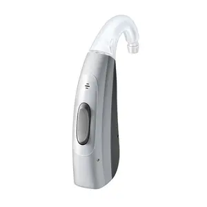 Hot Sell Internal non Rechargeable Digital Hearing Aid for Hear Disable Person beige color made in Singapore