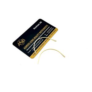 4 aiguilles à coudre incurvées en acier inoxydable de type C pour la pose de mèches, outils d'extension capillaire à usage commercial, couleur beige - Product Image 4