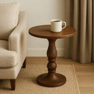 Mesa Auxiliar Moderna de Madera que Ahorra Espacio, Perfecta para Apartamentos, Estudios y Hogares Compactos con Estilo y Funcionalidad - Product Image 3