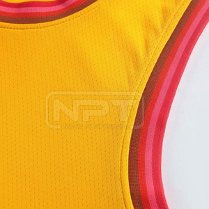 Uniforme de basket-ball pour hommes durable, tissu respirant, vêtements de sport d'équipe confortables, uniforme de basket-ball personnalisé - Product Image 5