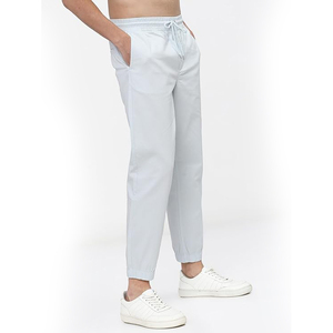 Security Zipper Pocket Jogger Pants Men Anti Theft Travel Casual Cotton Spandex Cargo Tapered - Product Image 2