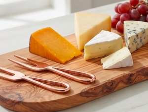 Ensemble de couteaux à fromage en cuivre, 3 pièces, outils de service en métal durables, compatibles lave-vaisselle, idéal pour la vaisselle et la restauration en hôtel - Product Image 5