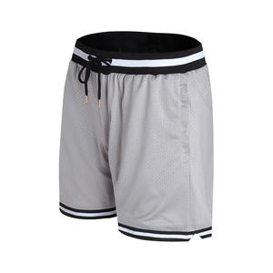 Wholesale <b>Men</b> Summer Polyester/Cotton <b>Shorts</b> Customized Logo Solid Color Eco-Friendly Breathable Quick Dry Drawstring <b>Shorts</b> - Product Image 1