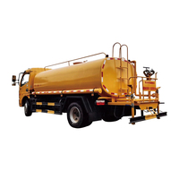 Camión Cisterna de Agua Automático de 10,000L con Tanque de Acero Inoxidable para Control de Polvo en Carreteras, Obras de Construcción y Minería, con Bomba de Motor Diésel Nueva