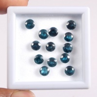 3M forma de corte zafiro piedra preciosa índigo musgo verde azulado cianita alta calidad piedras preciosas sueltas fabricación de joyas amatista Arco Iris opciones