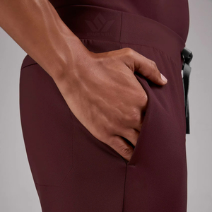 Pantalon de travail médical pour homme, coupe jogger, extensible, respirant, jambe fuselée, bas élastique, multi-poches, pour infirmiers et personnel de santé - Product Image 6