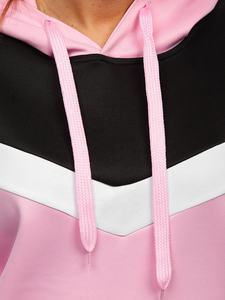 Women's Eco-Friendly Breathable Moisture-Wicking Lightweight Organic Cotton Polyester Pullover Hooded Sweatshirt Winter Hoodies - Product Image 4