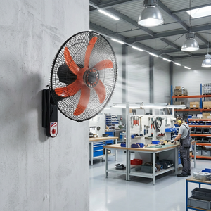 Ventilador de Pared de 18 Pulgadas, Portátil, Ajustable, Metálico, Eléctrico - Product Image 2