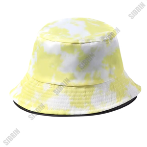 SIBRIN Custom Logo Pink Tie-Dye Bucket Hats Unisex Cotton <b>Caps</b> Streetwear Skateboard Outdoor <b>Caps</b> <b>Summer</b> Sports Bucket <b>Caps</b> - Product Image 3
