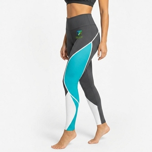 2026 Latest Custom Full-Length Women Leggings High Waist Breathable Knitted Logo Printing Light Leggings Ladies OEM ODM Service - Product Image 4