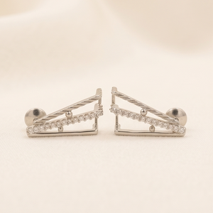 DIVYORO TRIGON <b>STUDS</b> EARRING - Product Image 1
