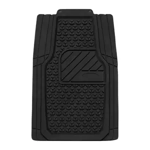 Factory Price Waterproof Hight quality Rubber Floor Liner 4PCS Universal Car Mats Non-Slip Backing Odorless Trim to fit Mats
