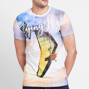 Camisetas de Hombre 2026, Nueva Moda, Algodón Puro, Corte Ajustado, Estampado Personalizado, Tallas Grandes, Cuello Redondo, Personalizadas - Product Image 3