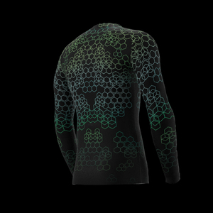 Rashguard personnalisé à manches longues Urf 50, imprimé par transfert thermique, extensible, respirant, séchage rapide, léger, pour hommes, boxe - Product Image 4