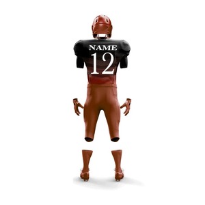 Uniforme de football personnalisé, broderie de logo personnalisée, ensemble maillot et pantalon pour les clubs de football américain et les équipes sportives - Product Image 2