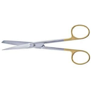 Ciseaux chirurgicaux GermenTC Iris 4,5 pouces droits pour chirurgie dentaire, instruments de chirurgie, fabricant pakistanais - Product Image 4