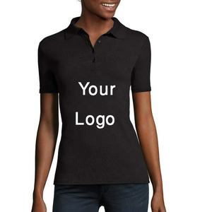 เสื้อยืดถักสีพื้นระบายอากาศสำหรับผู้หญิง - Product Image 2