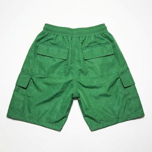 ชุดวอร์มไนลอนกันลมสำหรับผู้ชายขายดีที่สุด ชุดวิ่งมีฮู้ดและกางเกงขาสั้นระบายอากาศได้ดี เสื้อผ้ากีฬากลางแจ้งสไตล์วินเทจ - Product Image 5