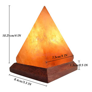 Premium Design Himalayan Pyramid Shaped Salt <b>Lamp</b> Hand Carved Himalayan Pyramid Shaped Salt <b>Lamp</b> For Decoration - Product Image 6