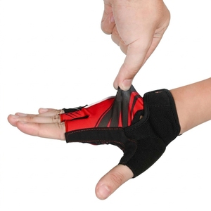 Customized Cycling Gloves Summer Half-<b>finger</b> Non-slip Wear-resistant Outdoor Men's Women's Mountain <b>Bike</b> - Product Image 2