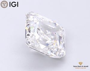 Diamante Cultivado en Laboratorio con Certificado IGI, 2.00 Quilates, CVD, Color D, Claridad VS2, Corte Asscher, Centro para Joyería Personalizada Solitario - Product Image 3