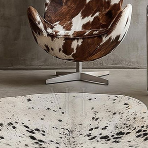 Nouveau style 2026 : Tapis en cuir de vachette authentique, décoration intérieure écologique, tapis en cuir véritable durable - Product Image 2
