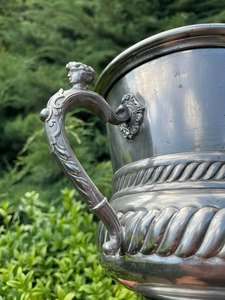 Royal Style Designer Silver Finished Ice Buckets For Hotel And Restaurant Premium Beverage Service Enhancing Royal Theme <b>Table</b> - Product Image 4