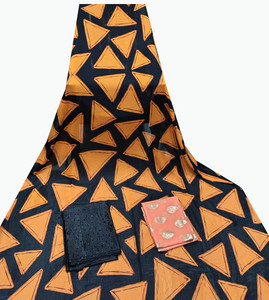Conjunto de Lujo Dirac para Mujer, Ropa Africana Kanga de 3 Piezas, Algodón Ecológico con Spandex, Encaje con Estampado Floral, Prenda Tradicional Holgada - Product Image 4