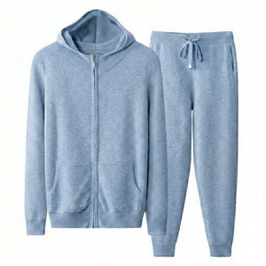 Survêtements de sport chauds pour hommes 100% coton, nouveau design du Pakistan, collection hiver grande taille avec fermeture éclair intégrale - Product Image 3