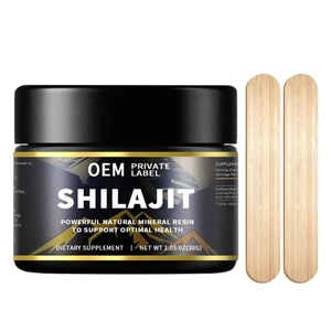 Résine de Shilajit de l'Himalaya en marque privée, 100% pure, avec 87% d'acide fulvique et des oligo-éléments pour la force et l'immunité - Product Image 1