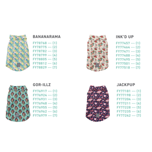 Chemises pour chiens FuzzYard Ink'D Up (taille 2) - Product Image 1