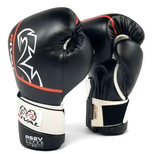 Gants de boxe en cuir Rival les plus vendus, fermeture auto-agrippante, légers, respirants, pour entraînement et sparring adulte, marque personnalisée de haute qualité - Product Image 3