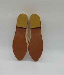 Mocasines de rafia marroquíes hechos a mano para hombre – Zapatos de boda, regalo artesanal de calzado de rafia, calzado natural de primera calidad, rafia hecha a mano - Product Image 3