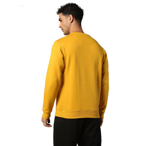 Sweat-shirts à prix avantageux, haute qualité, logo personnalisé, pour hommes, en coton mélangé, couleur unie, vente chaude - Product Image 3