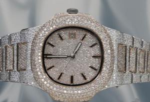 Reloj de Diamantes Moissanite de Diseño Único Estilo Japonés para Hombres y Mujeres de Negocios Disponible a Bajo Precio - Product Image 5