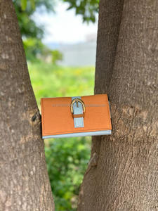 กระเป๋าคลัทช์หนังสีรุ้งสำหรับผู้หญิงกระเป๋าใส่บัตร ATM อเนกประสงค์แบบมีสไตล์ - Product Image 2