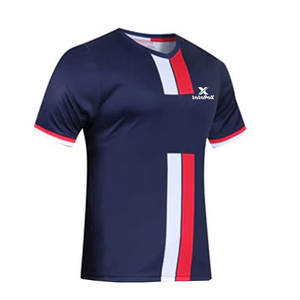 Camiseta de Fútbol Activa de Primera Calidad, Manga Corta, Personalizable, Tela Suave al Tacto, Secado Rápido para Práctica Diaria - Product Image 3
