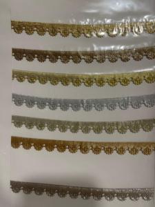 Elegante encaje de algodón con bordes de encaje, ideal para vestidos, ribetes de dupatta y prendas de diseñador. - Product Image 3