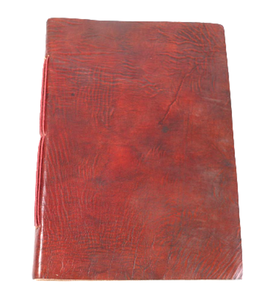 High Quality Brown Genuine <b>Leather</b> Handmade Sketchbook Blank Lined Journal Gift Hard Cover 80 <b>Sheets</b> - Product Image 1